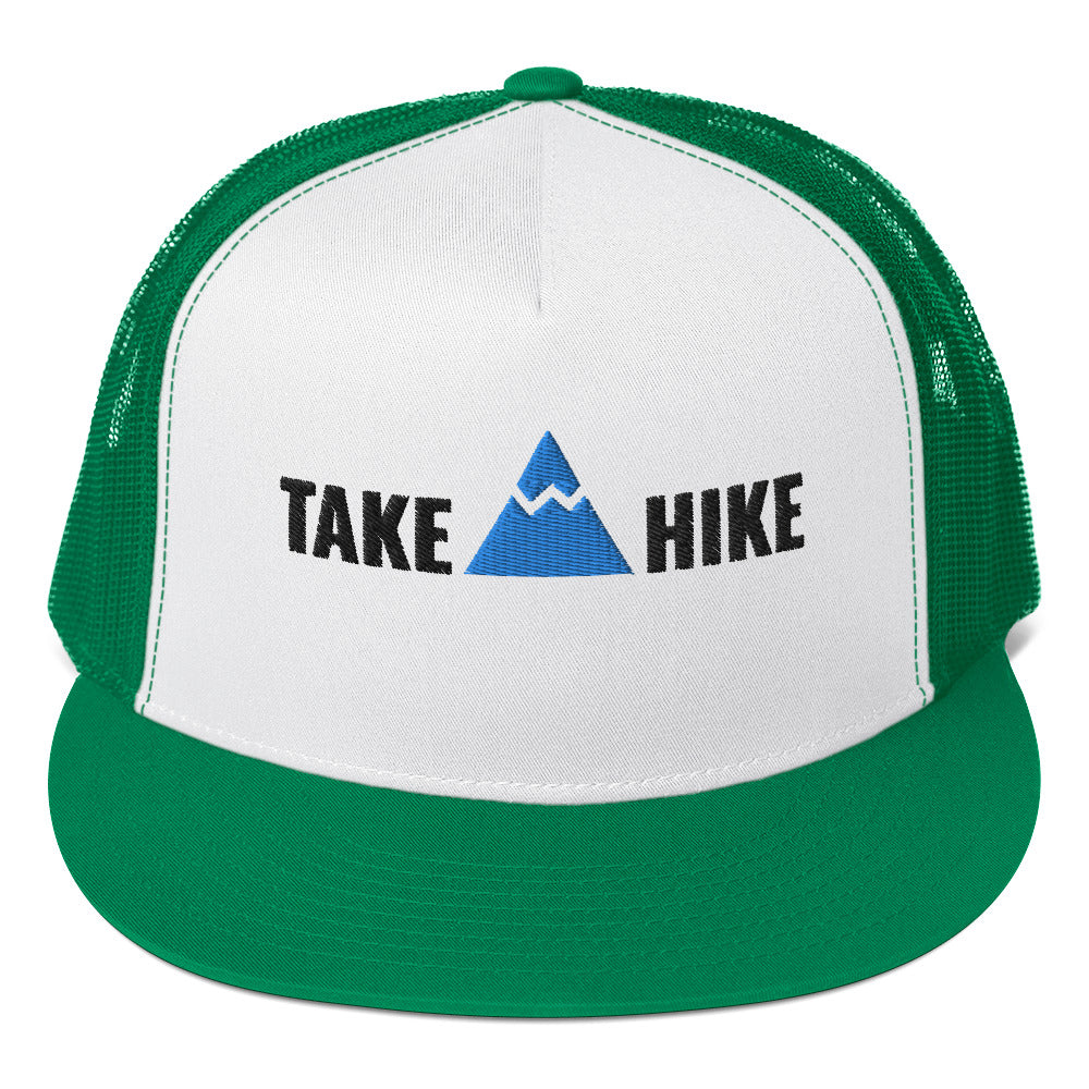 "Take a Hike" Blue Mtn. Trucker Cap