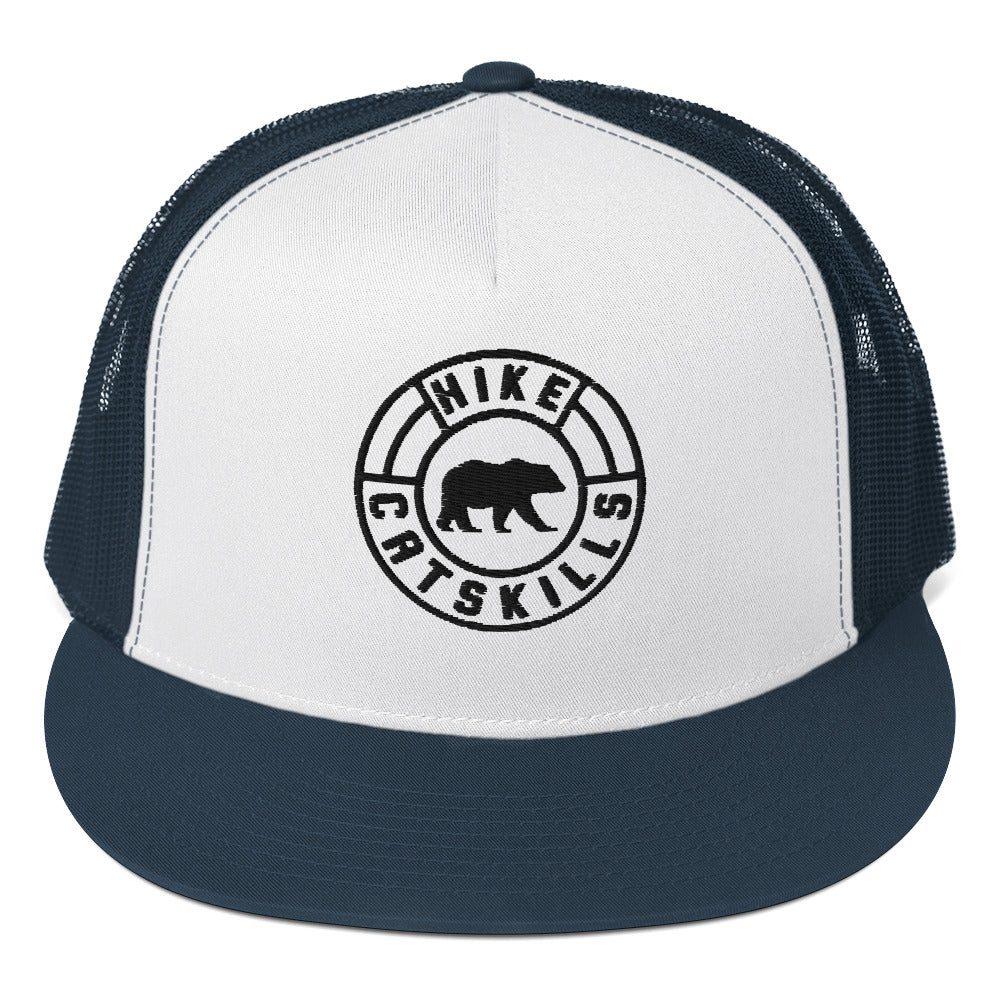 Hike Catskills Round Bear Trucker Cap