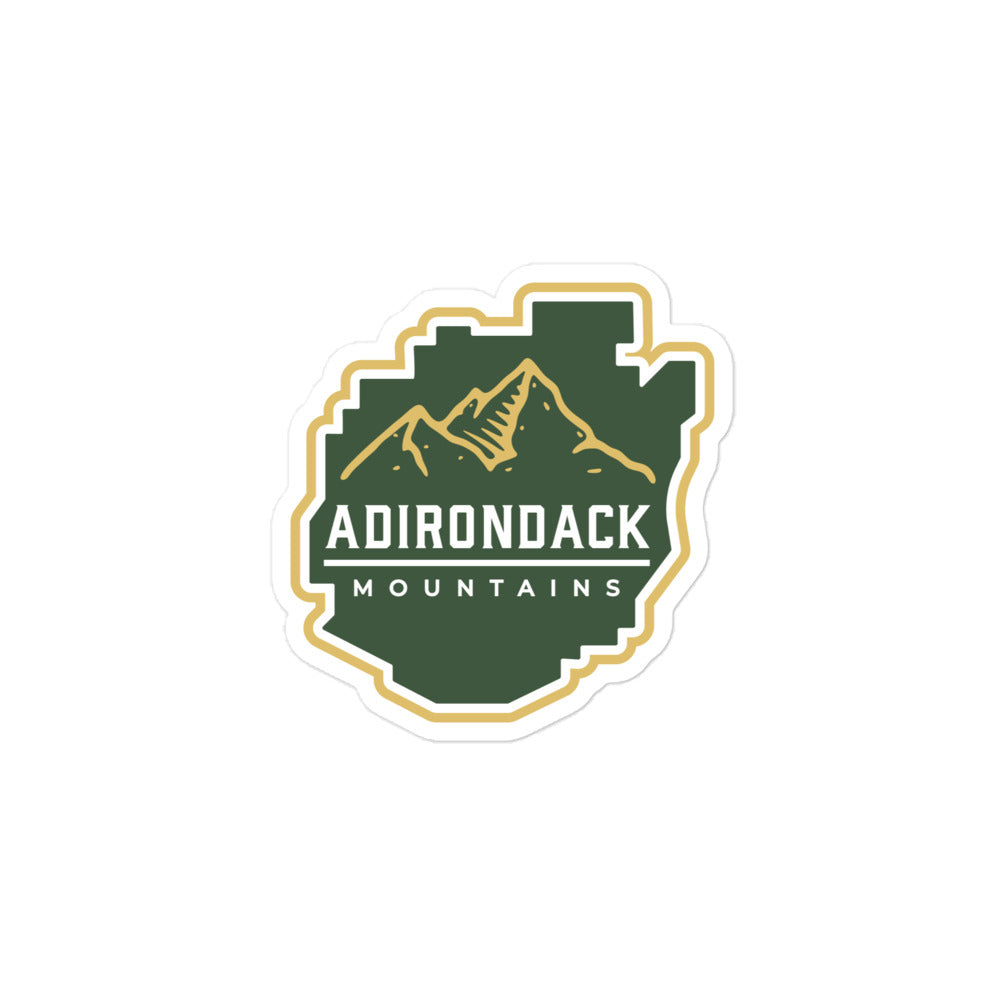 Adirondack Mountains "Park" Bubble-free sticker