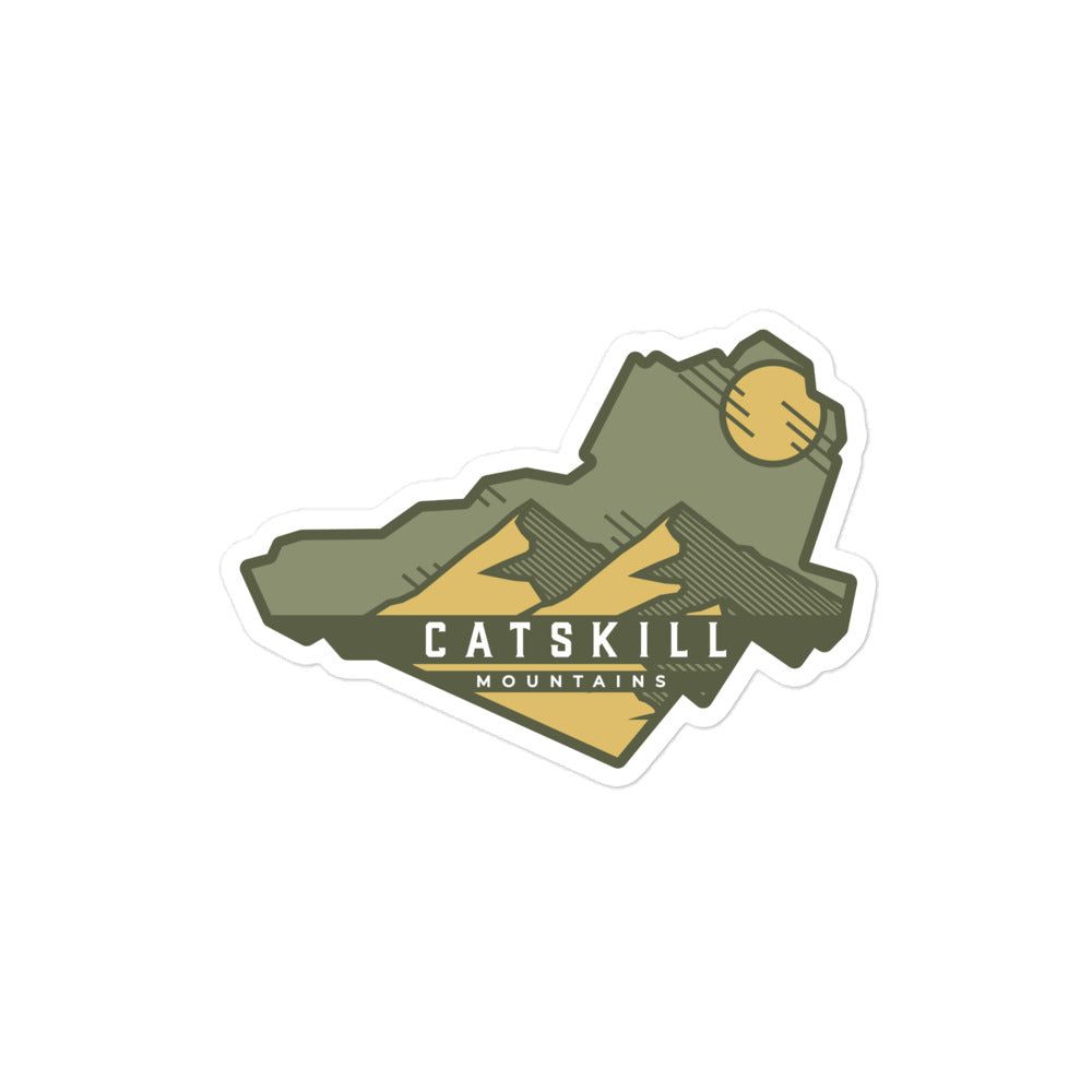 Catskill Mountains "Park" Bubble-free sticker