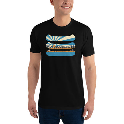 Three Canoes Short Sleeve T-shirt