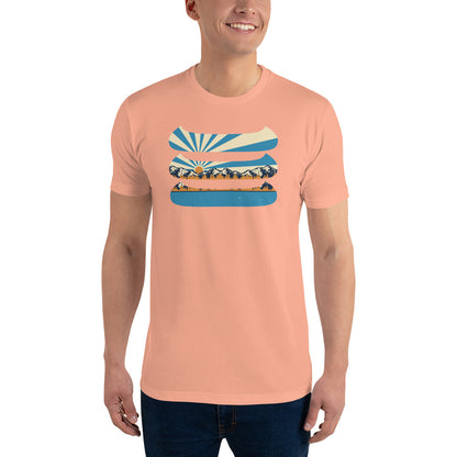 Three Canoes Short Sleeve T-shirt