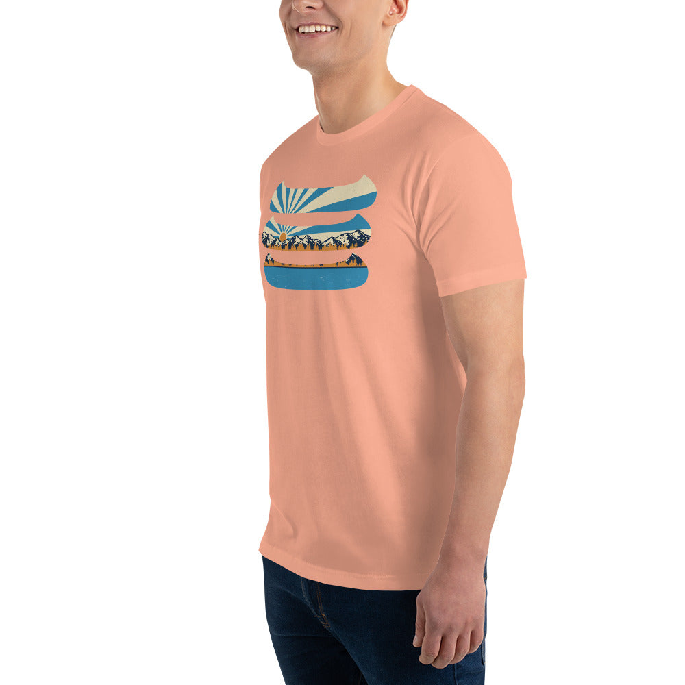 Three Canoes Short Sleeve T-shirt