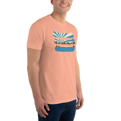 Three Canoes Short Sleeve T-shirt