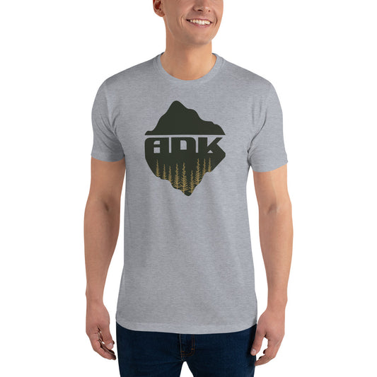 ADK Reflections (green logo) Short Sleeve T-shirt