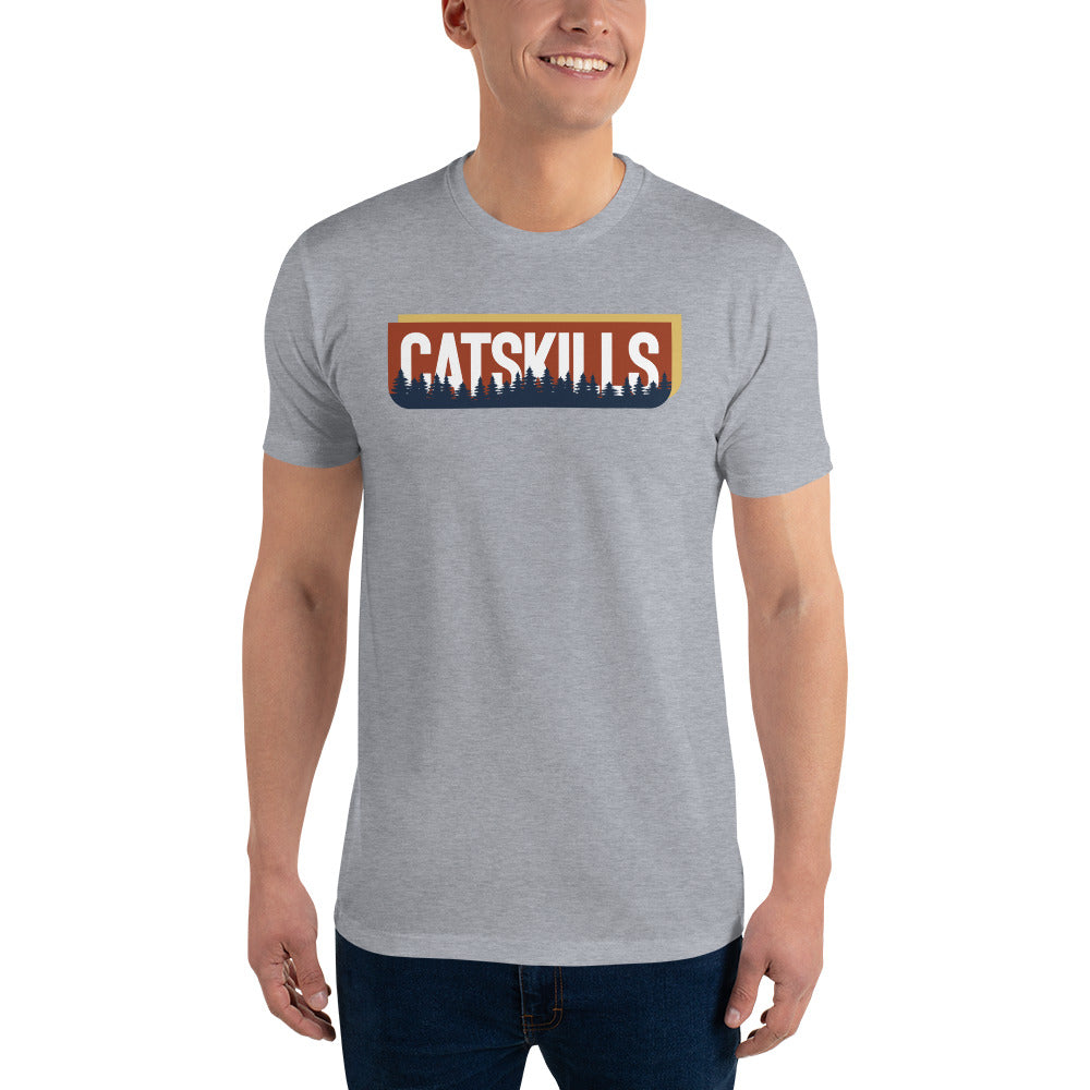 Catskills Forest (brown) Short Sleeve T-shirt