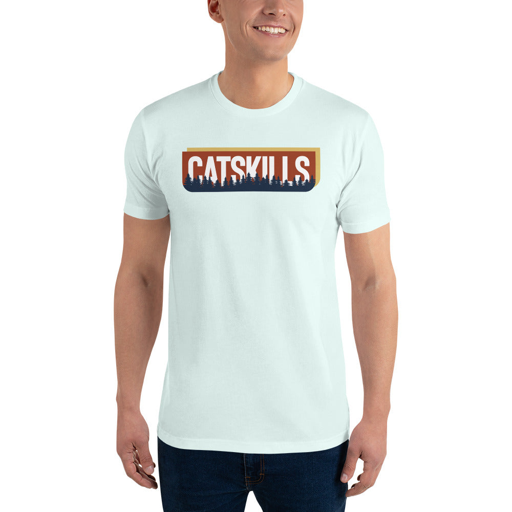 Catskills Forest (brown) Short Sleeve T-shirt