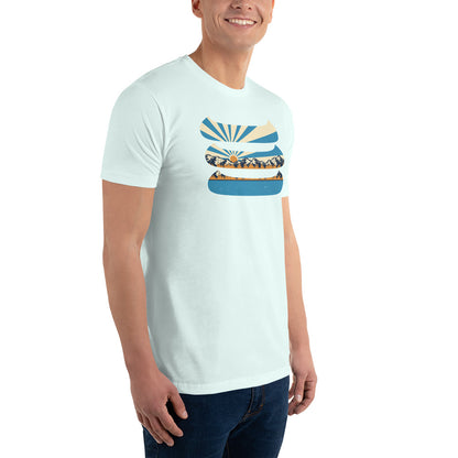 Three Canoes Short Sleeve T-shirt