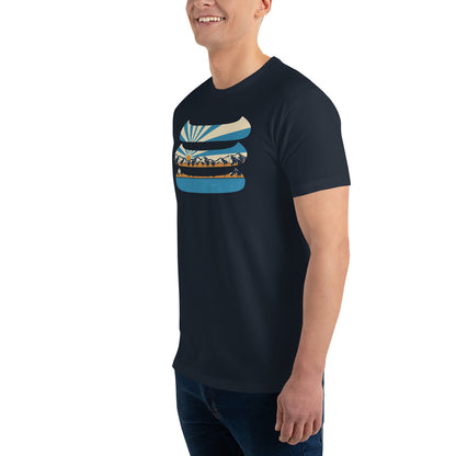 Three Canoes Short Sleeve T-shirt