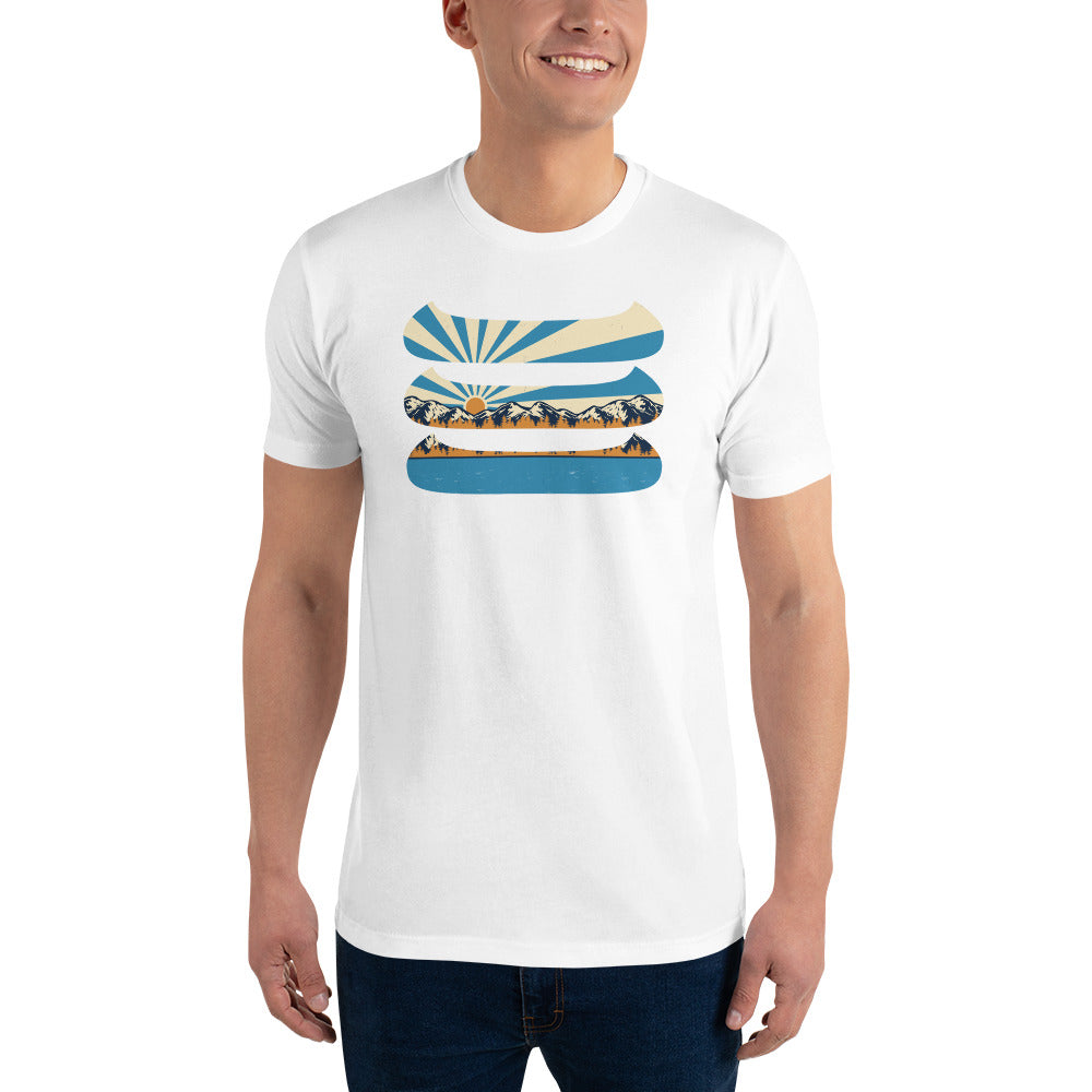 Three Canoes Short Sleeve T-shirt