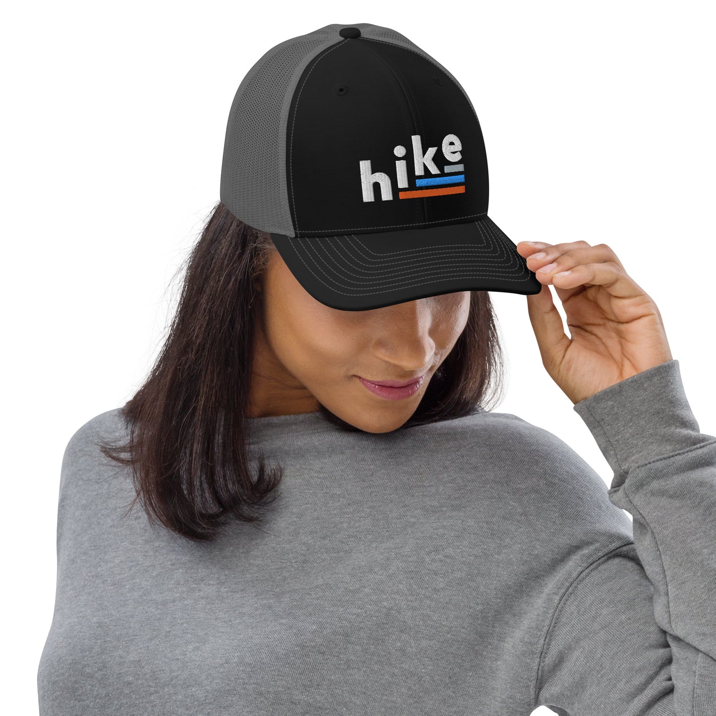 hike. Richardson "Puff Embroidery" Trucker Cap