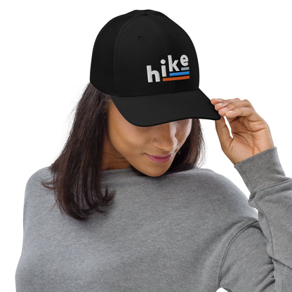 hike. Richardson "Puff Embroidery" Trucker Cap