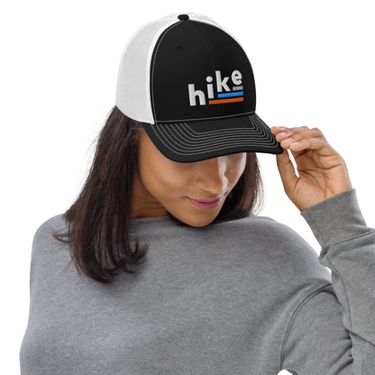 hike. Richardson "Puff Embroidery" Trucker Cap