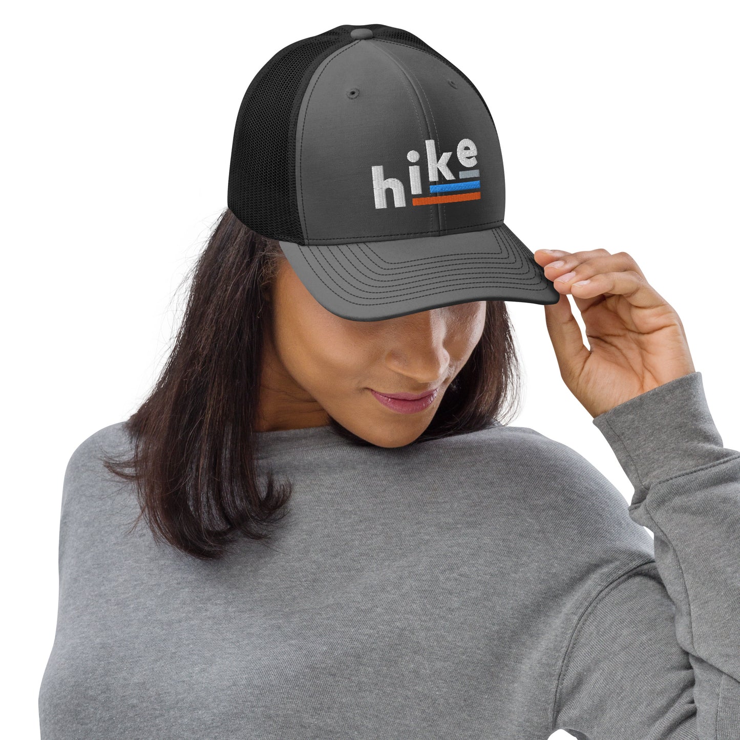 hike. Richardson "Puff Embroidery" Trucker Cap