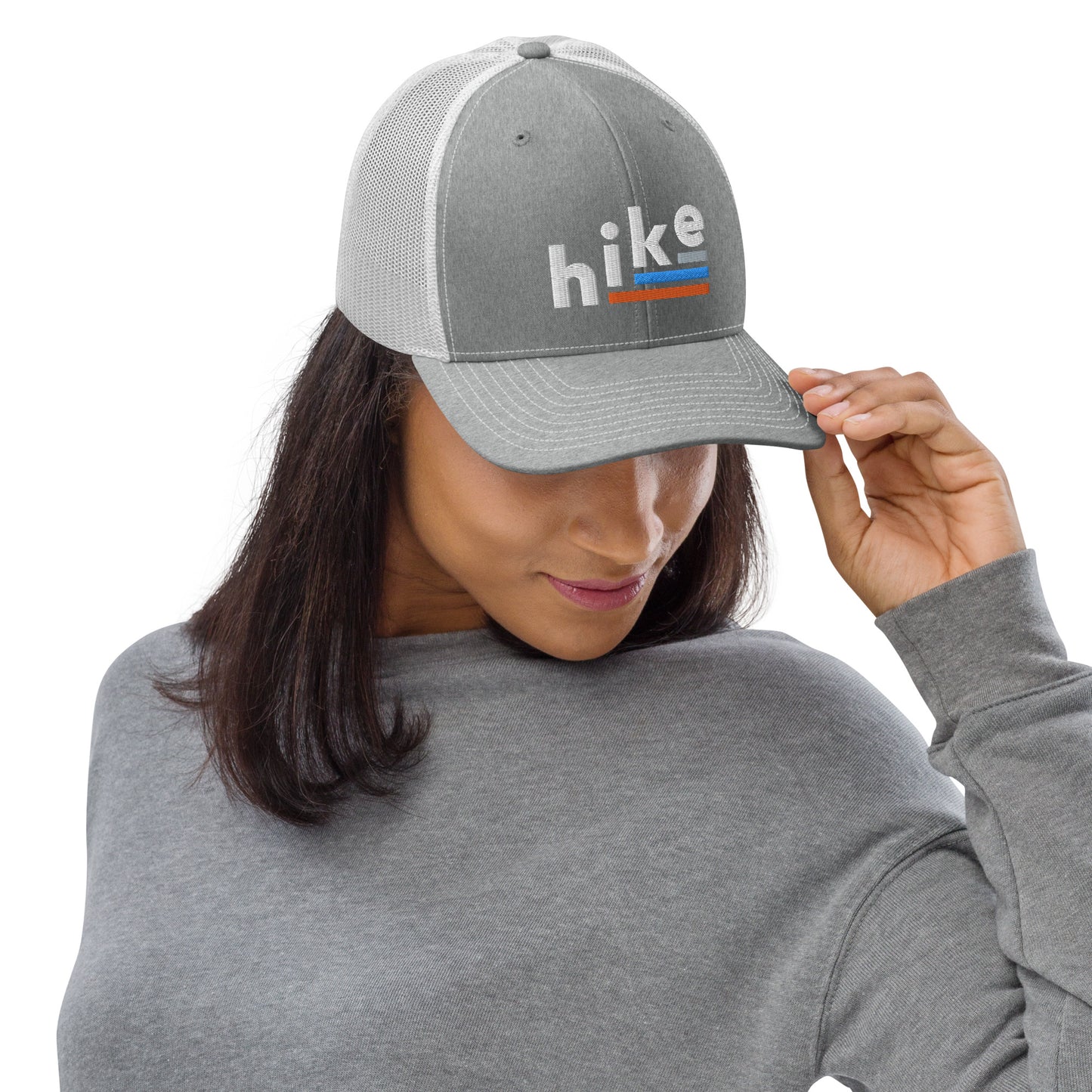 hike. Richardson "Puff Embroidery" Trucker Cap