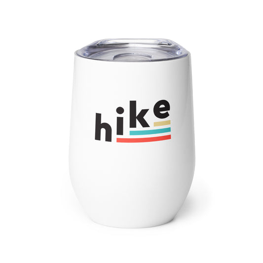 hike. Wine Tumbler