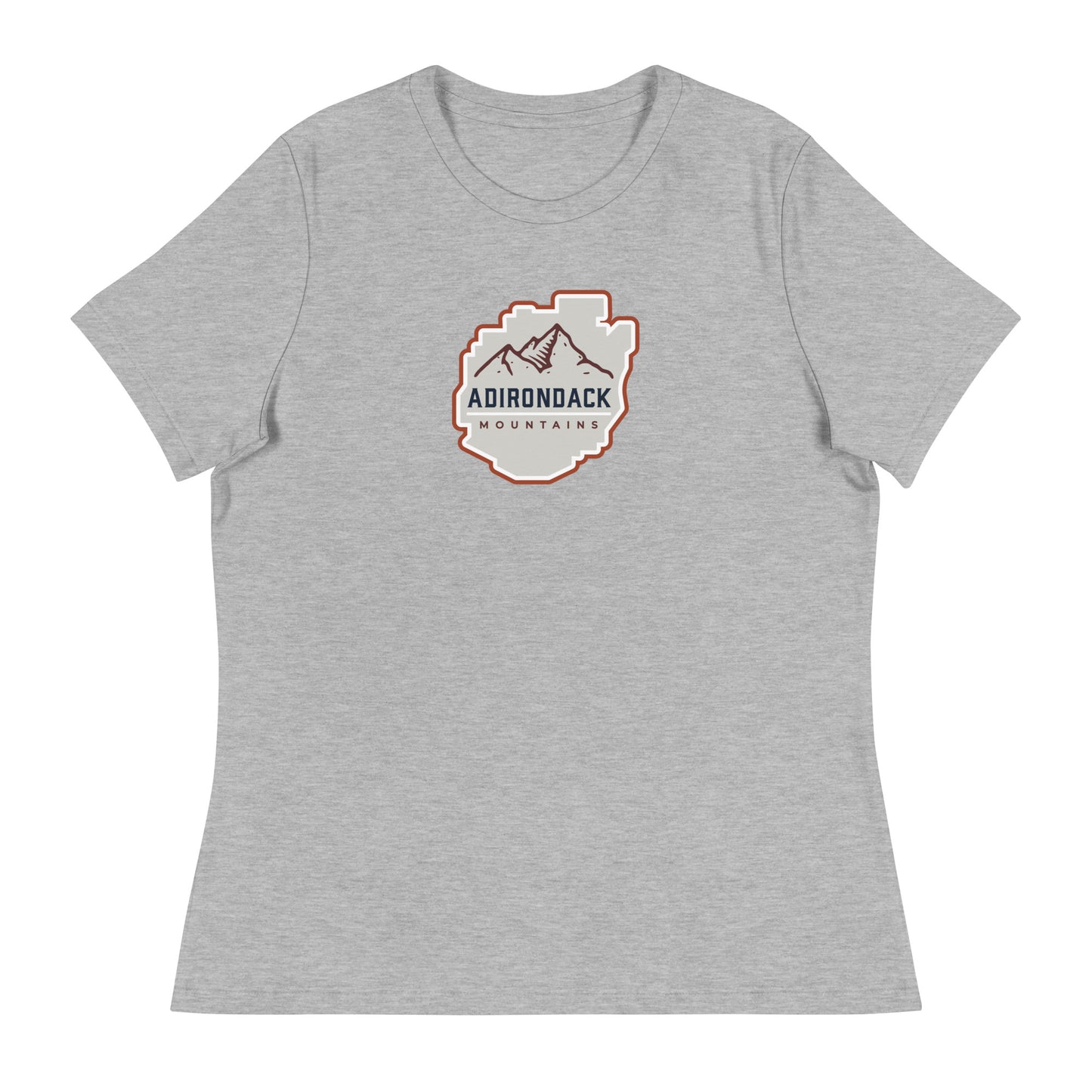 Adirondack Mountains "Park" Women's Relaxed T-Shirt