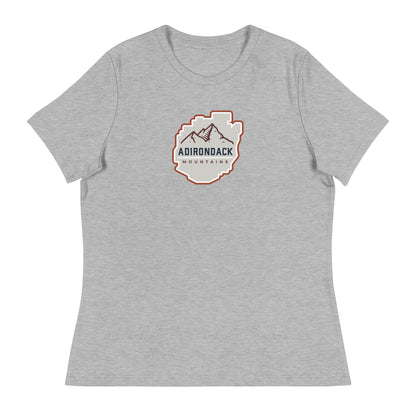 Adirondack Mountains "Park" Women's Relaxed T-Shirt