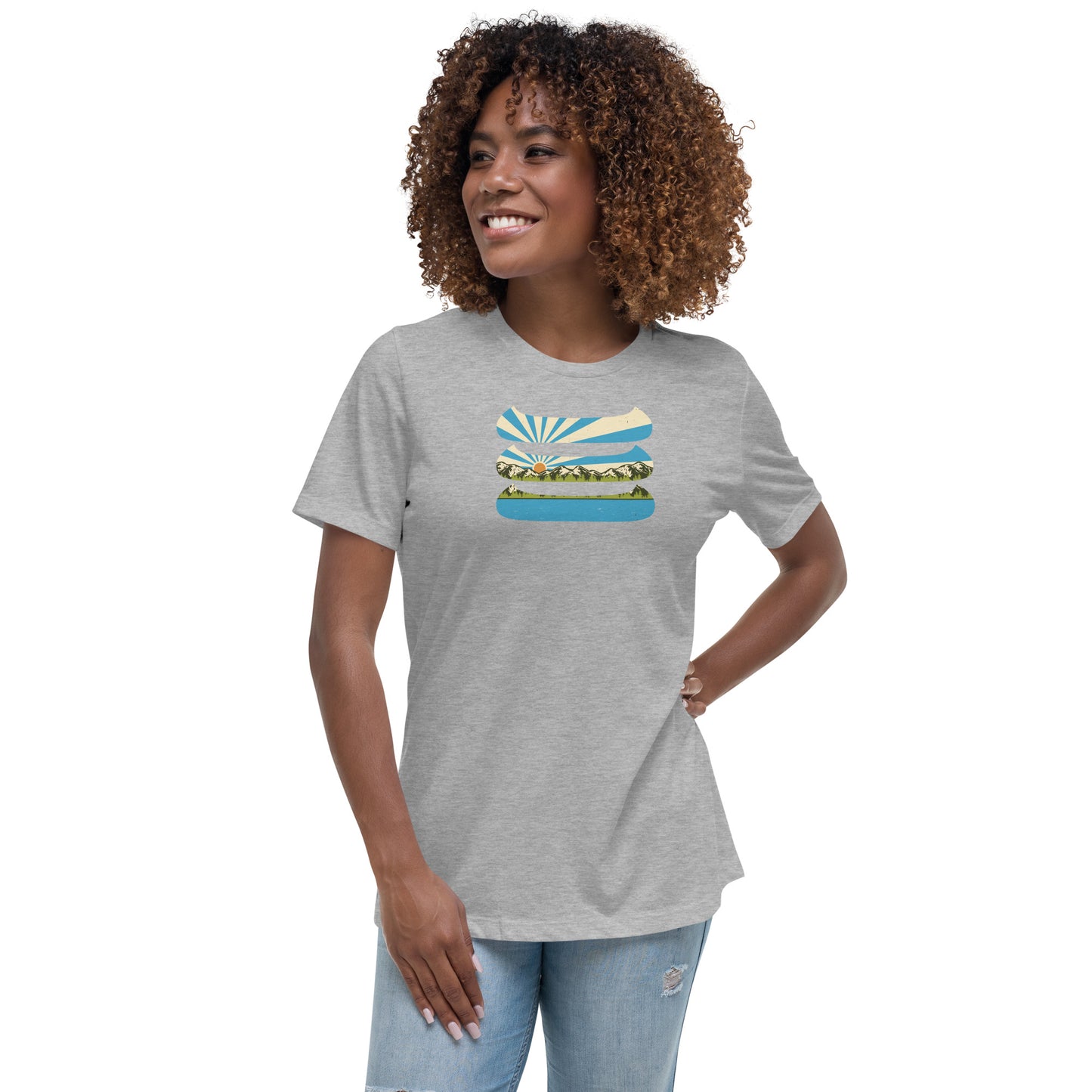 Three Canoes Women's Relaxed T-Shirt