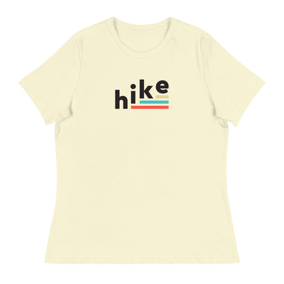 hike. Women's Relaxed T-Shirt