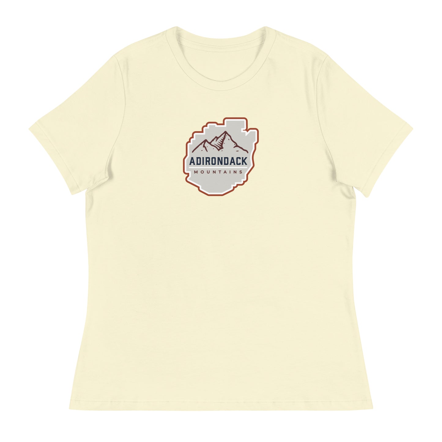 Adirondack Mountains "Park" Women's Relaxed T-Shirt