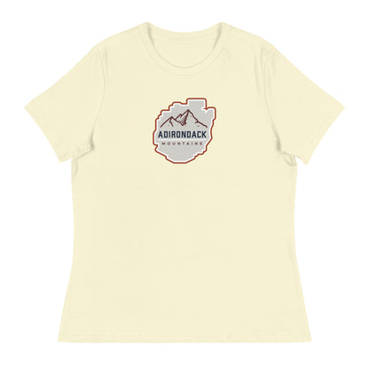 Adirondack Mountains "Park" Women's Relaxed T-Shirt