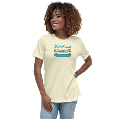 Three Canoes Women's Relaxed T-Shirt