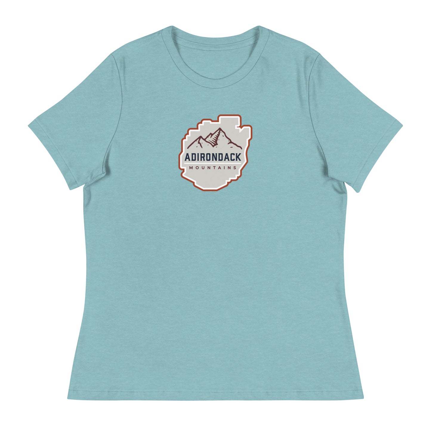 Adirondack Mountains "Park" Women's Relaxed T-Shirt