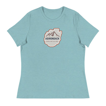 Adirondack Mountains "Park" Women's Relaxed T-Shirt