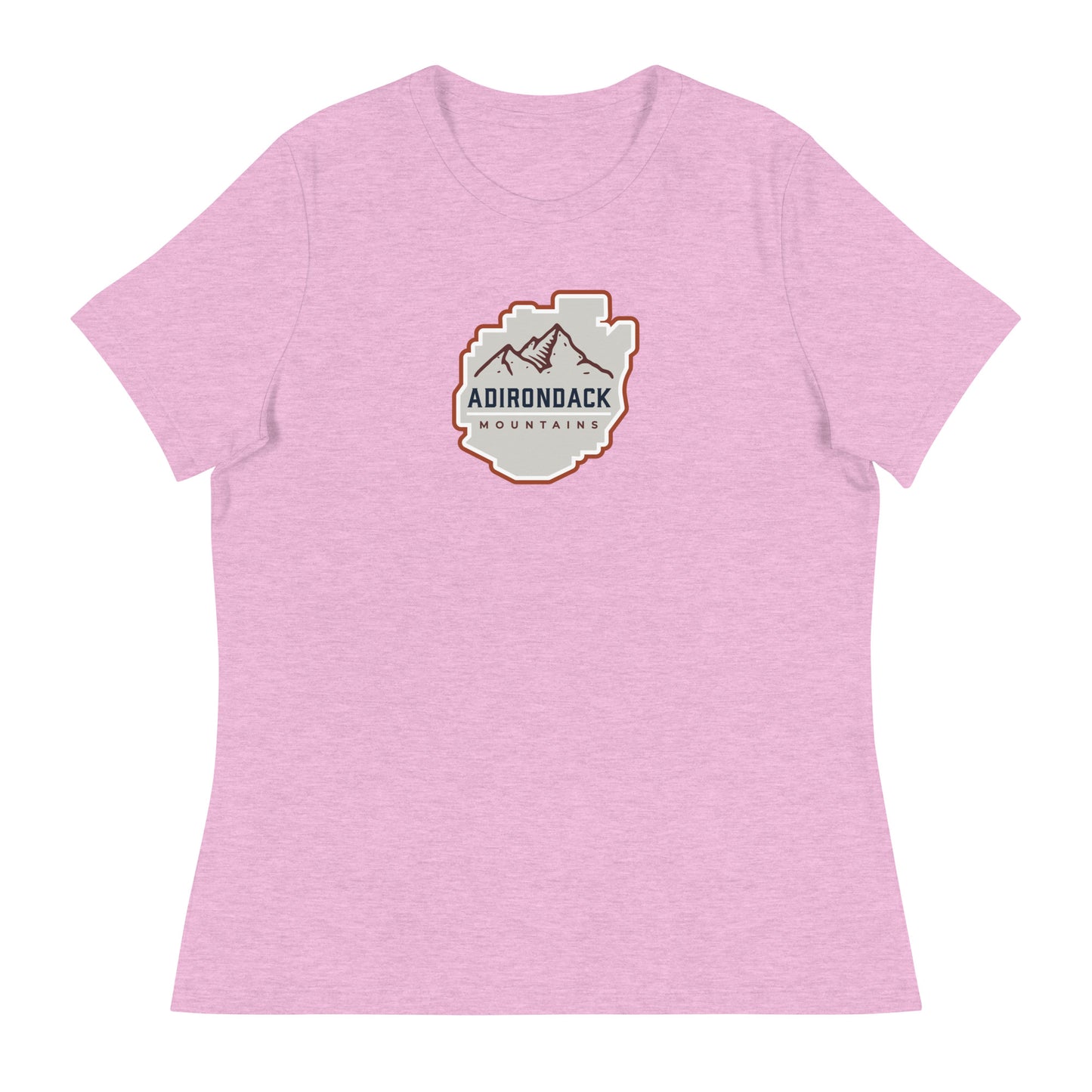 Adirondack Mountains "Park" Women's Relaxed T-Shirt