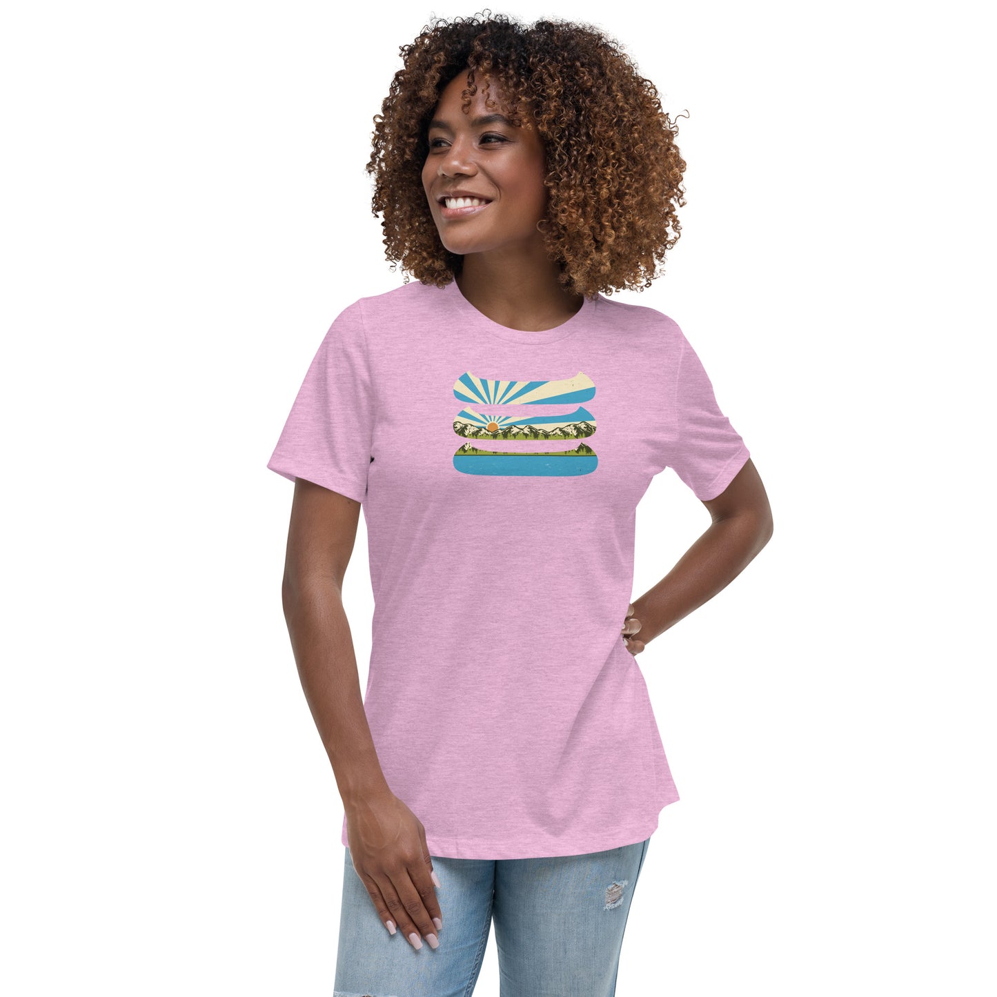 Three Canoes Women's Relaxed T-Shirt