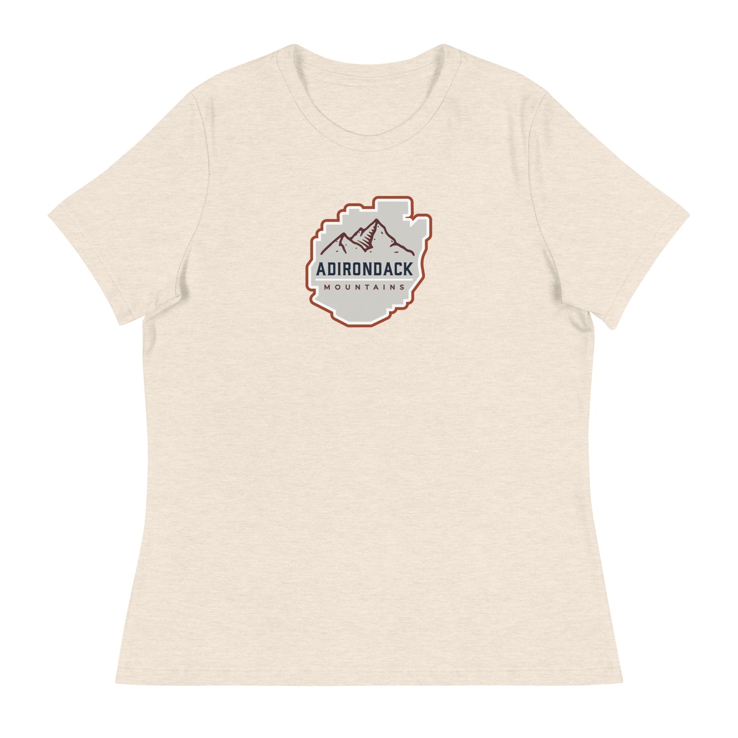 Adirondack Mountains "Park" Women's Relaxed T-Shirt