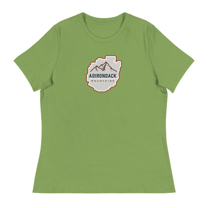 Adirondack Mountains "Park" Women's Relaxed T-Shirt