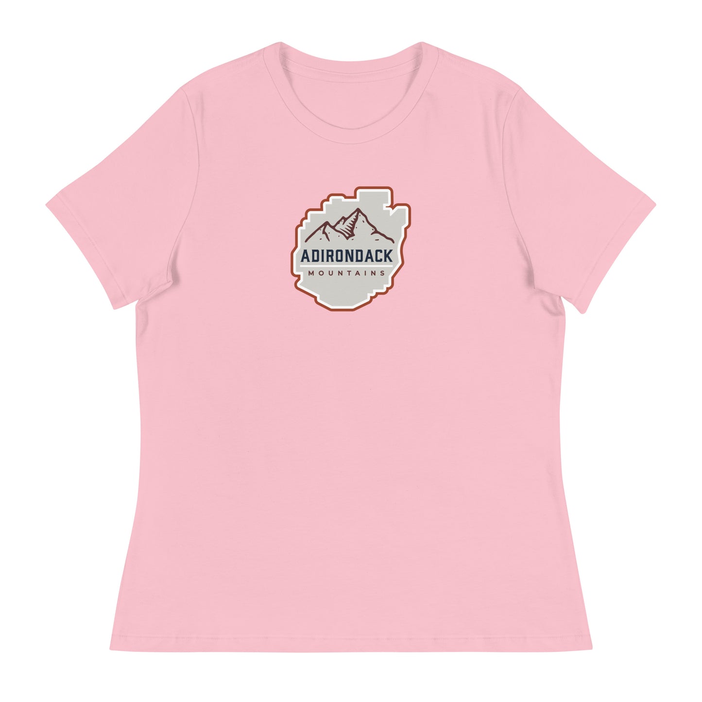 Adirondack Mountains "Park" Women's Relaxed T-Shirt