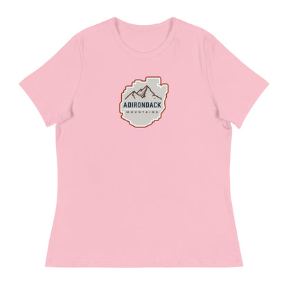 Adirondack Mountains "Park" Women's Relaxed T-Shirt