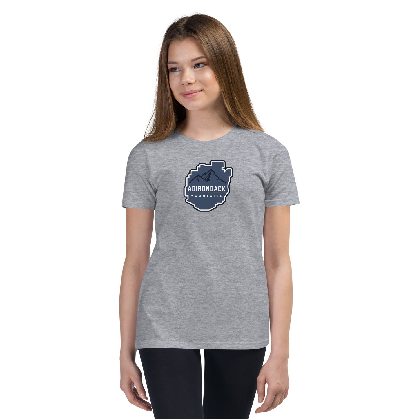 Adirondack Mountains "Park" Youth Short Sleeve T-Shirt