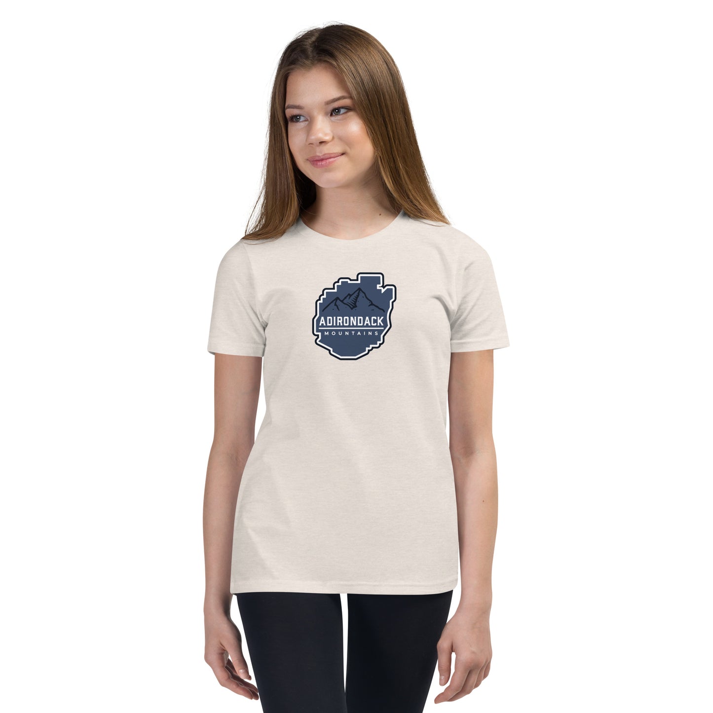 Adirondack Mountains "Park" Youth Short Sleeve T-Shirt