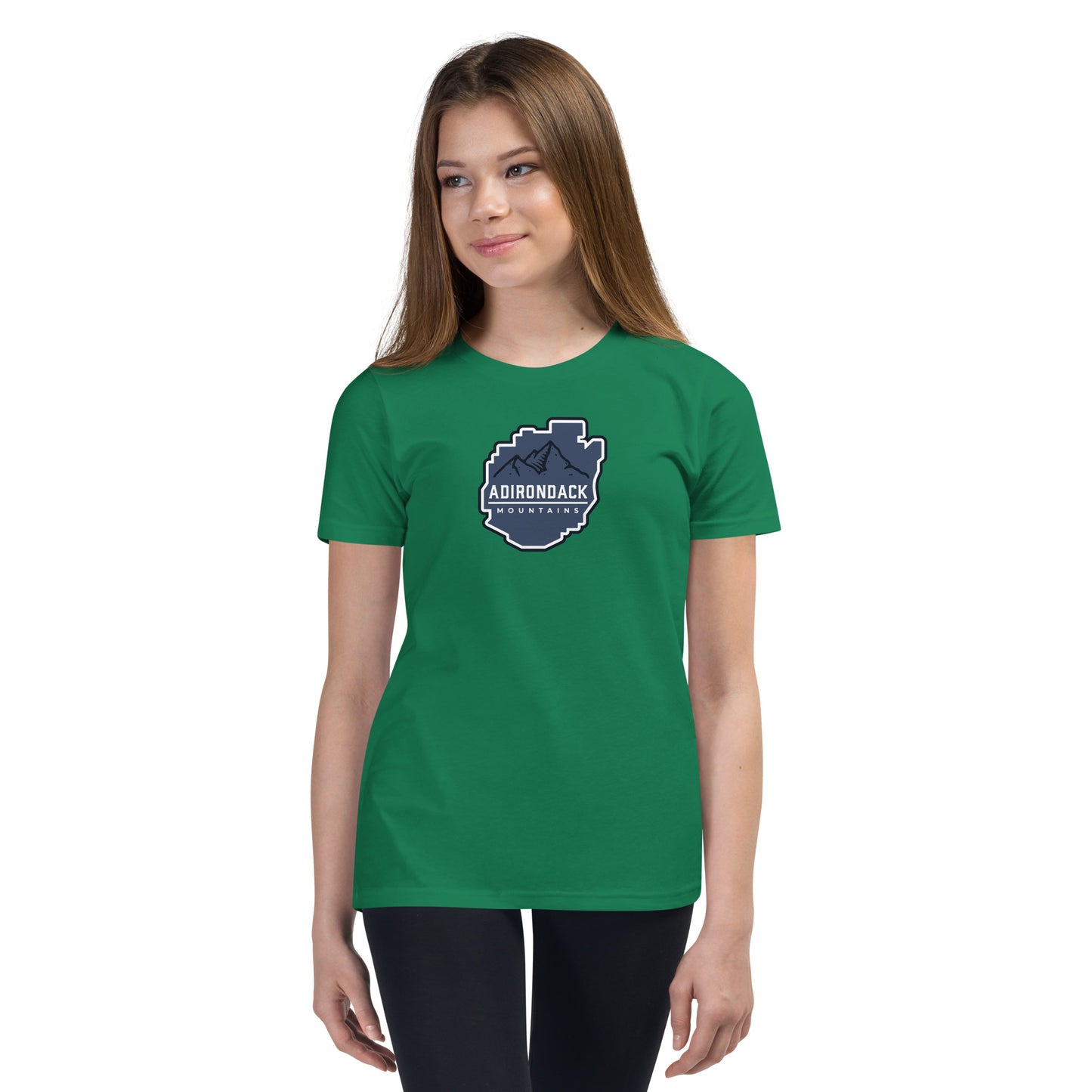 Adirondack Mountains "Park" Youth Short Sleeve T-Shirt